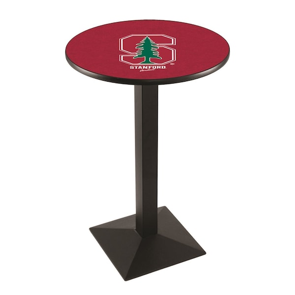 42" Blk Wrinkle Stanford Pub Table